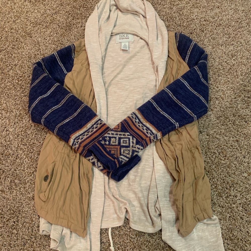 Hooded Layered BKE Jacket